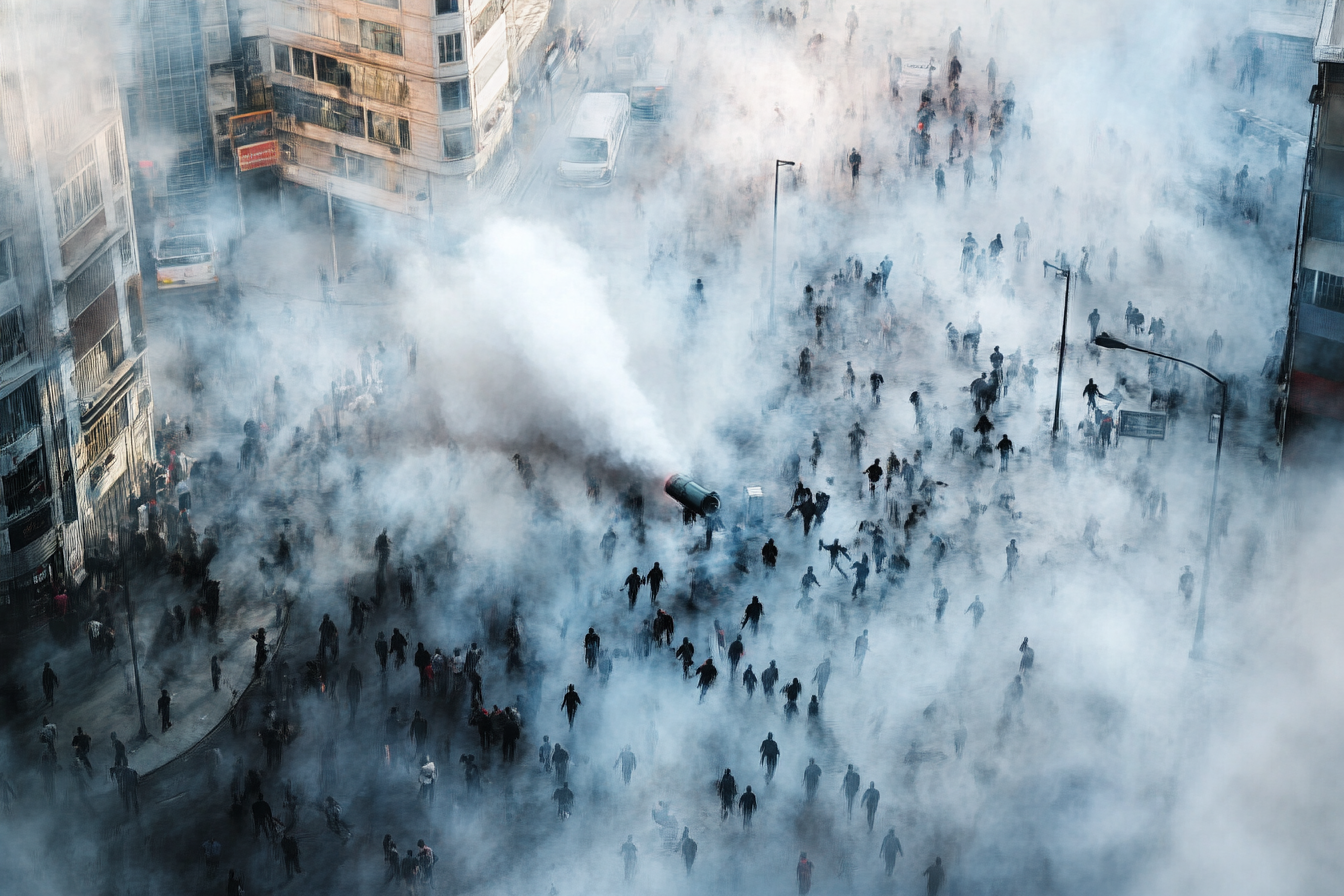 comment enlever l'effet de la bombe lacrymogène