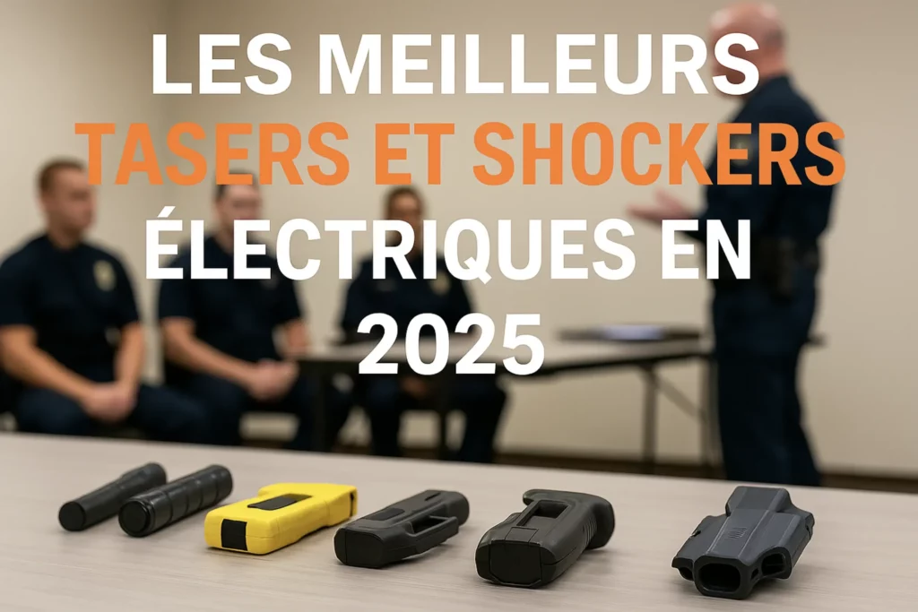Les meilleurs tasers et shockers électriques en 2025