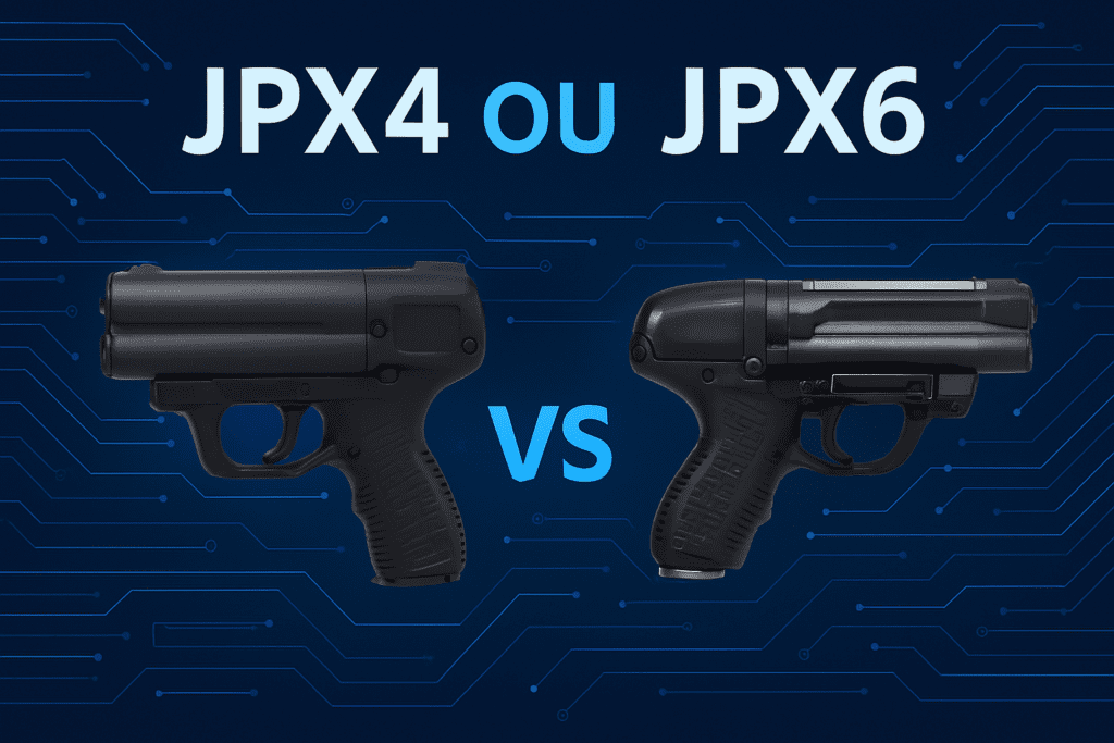 JPX4 ou JPX6 : Quel pistolet de défense choisir ?