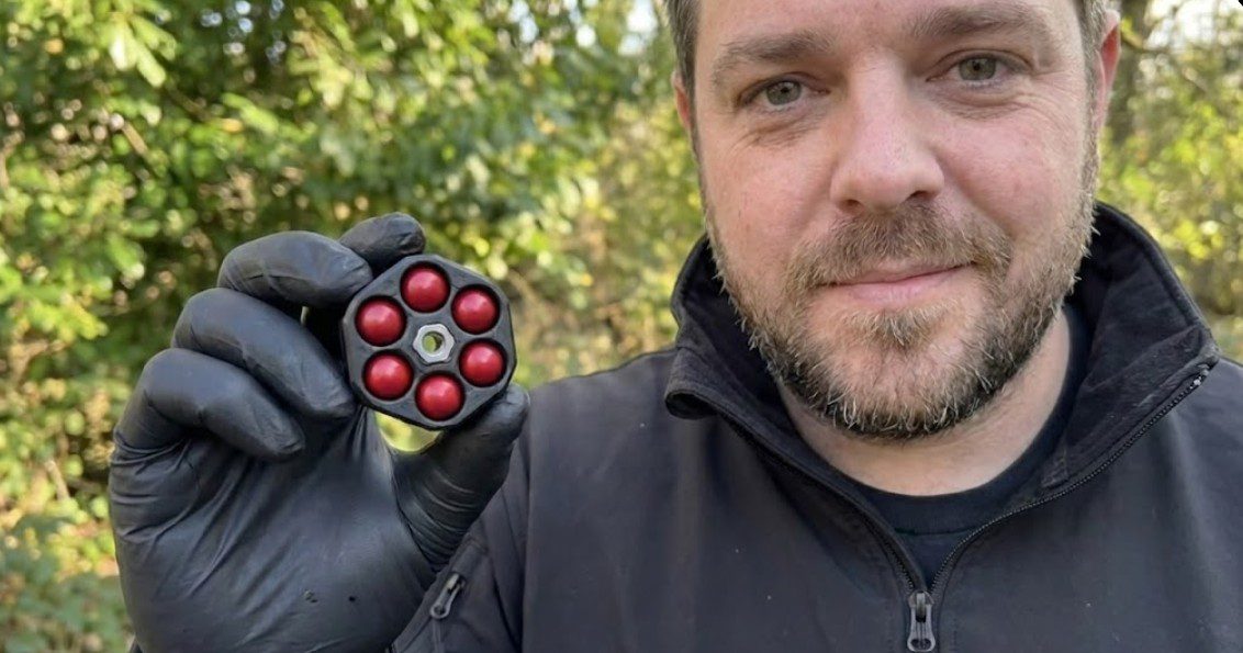 Vue détaillée du barillet Snowpeak CP300