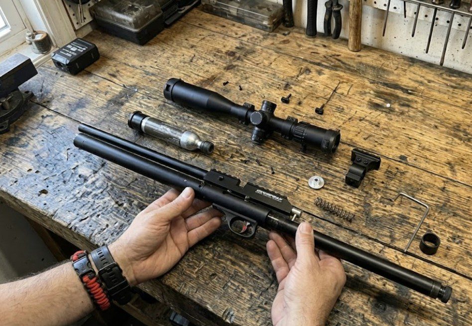 Vue technique Snowpeak M25