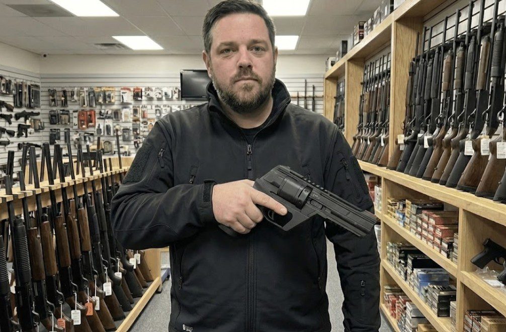 Mathieu testant le Snowpeak CP300