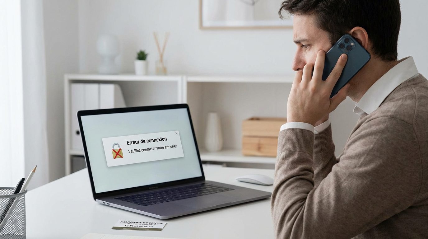 Contacter un armurier pour débloquer un compte SIA existant