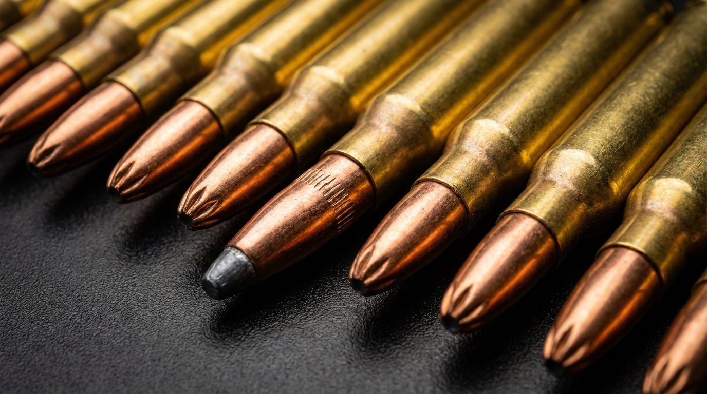 Munitions de chasse gros calibre avec focus sur le sertissage