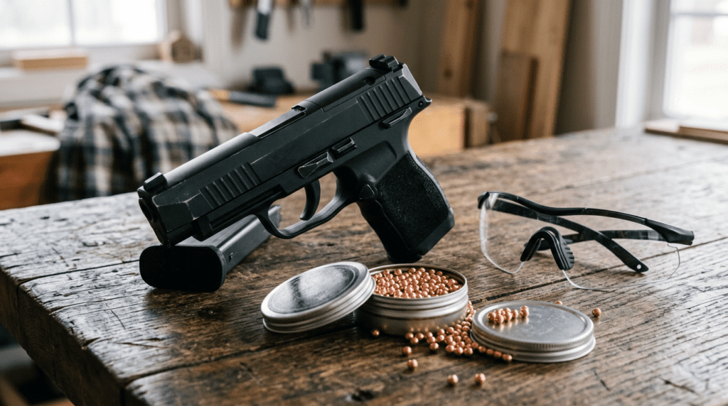 Pistolet bille acier dangereux : risques et lois en 2026