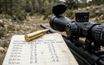 Tableau balistique 308 Win : Le Guide Expert de Précision