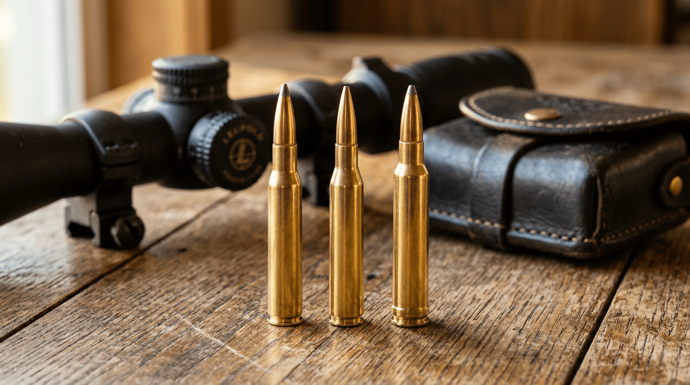 Comparatif des munitions de chasse calibre 308 Win, 7mm-08 et 243 Win