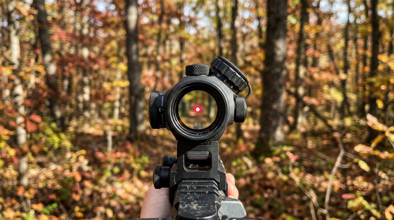Visée point rouge pour carabine de battue