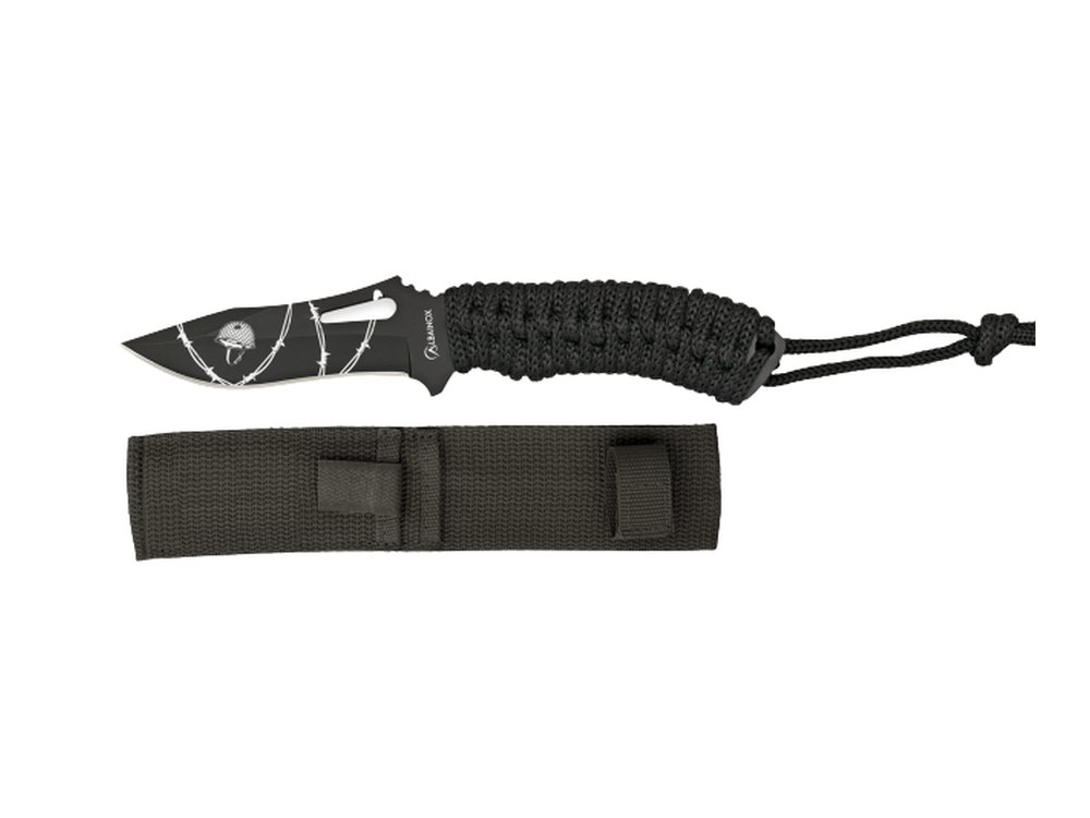 Couteau de survie paracorde lame 8 cm