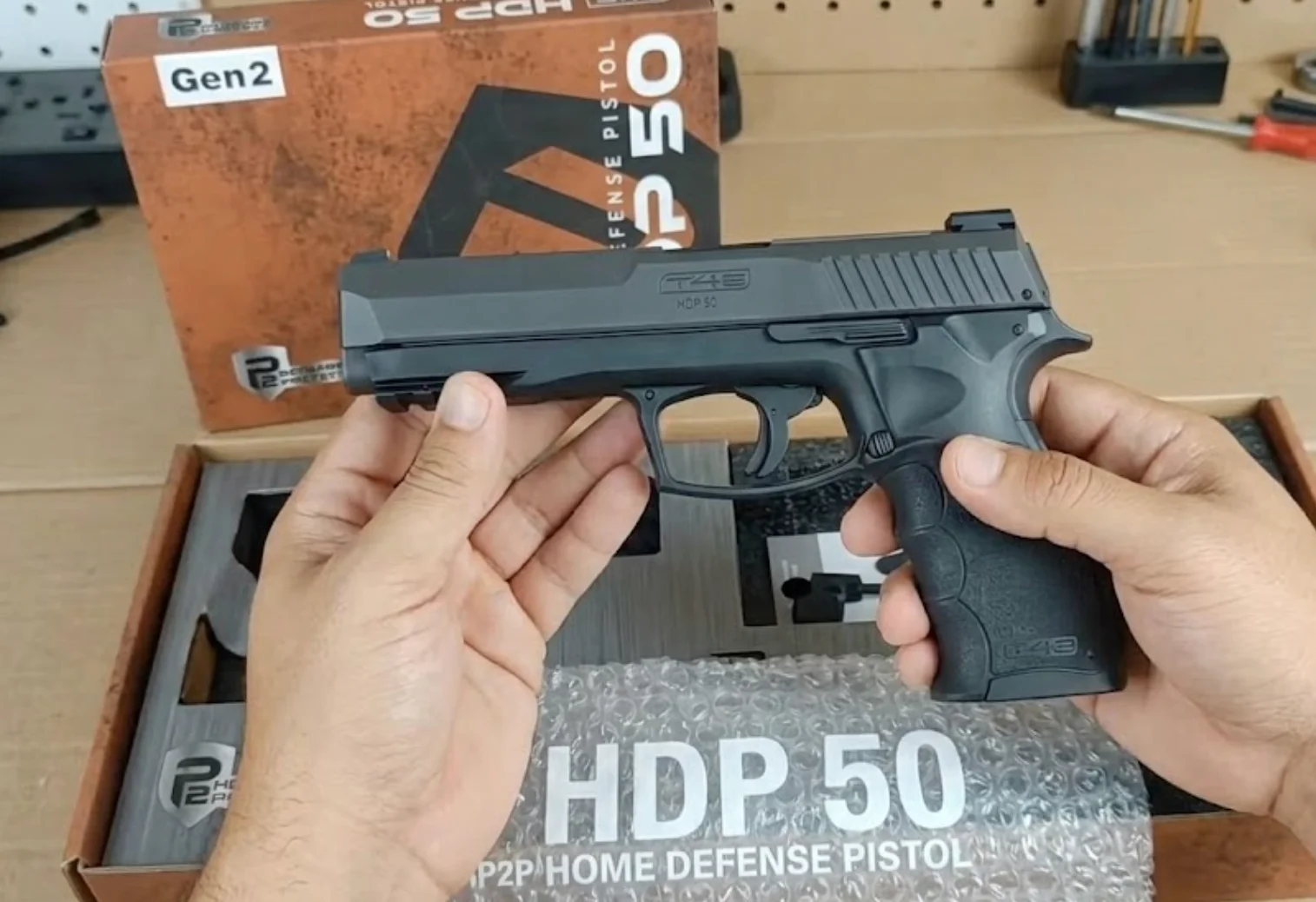 Umarex T4E HDP 50 unboxing