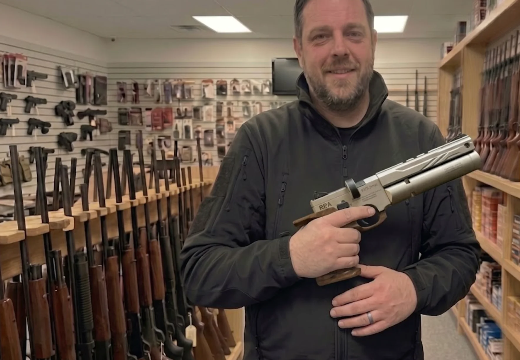 Pistolet PCP Reximex RPA vue d'ensemble
