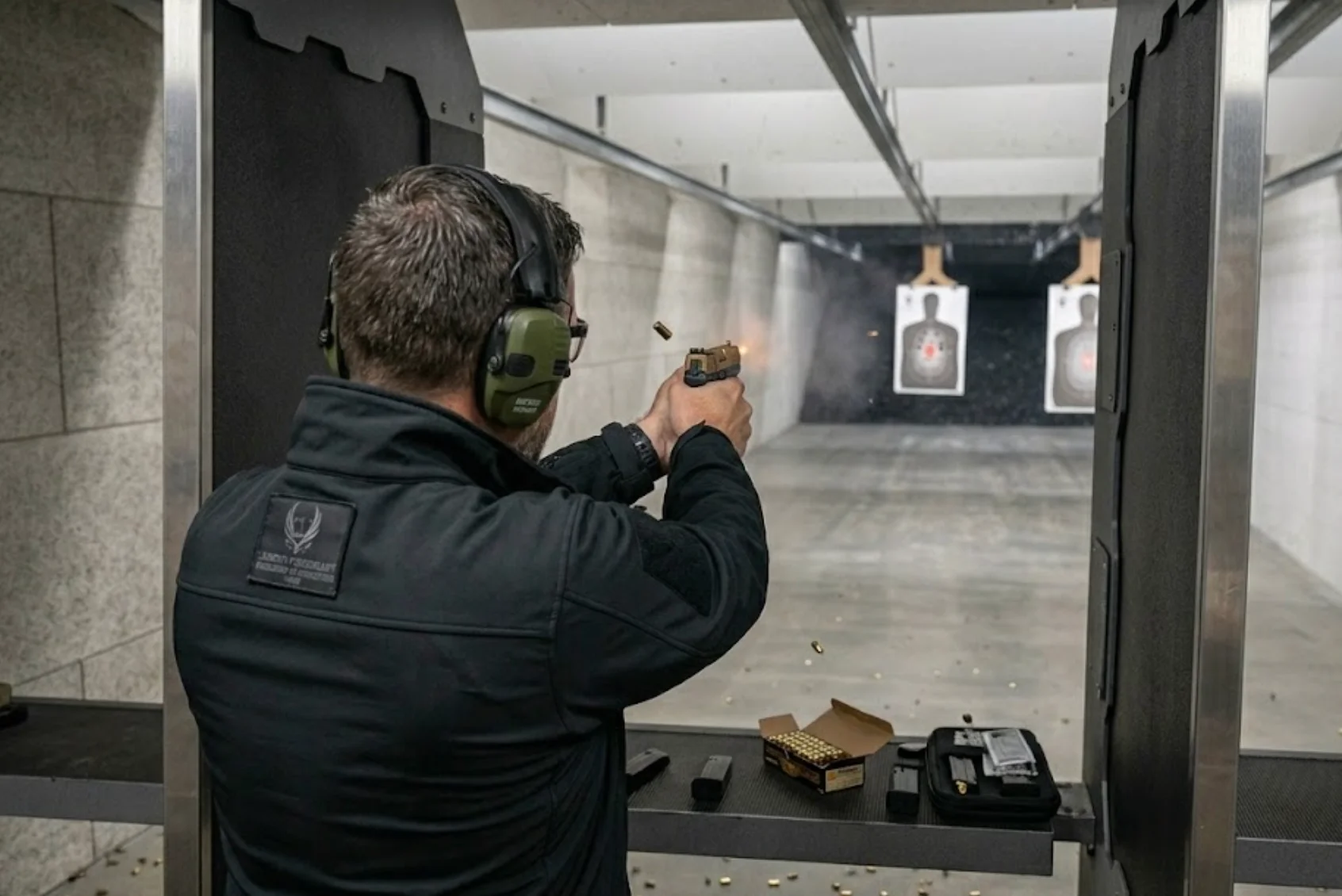 Sig Sauer P320 9mm PAK en test, finition Flat Dark Earth