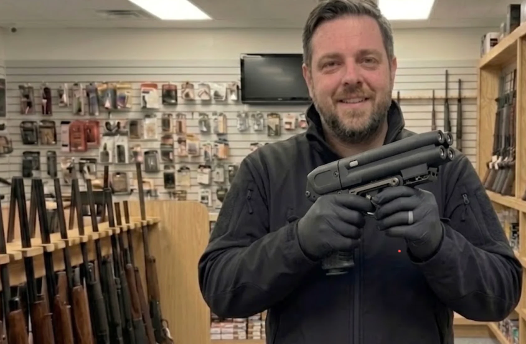 Pistolet lacrymogène Piexon JPX6 avec viseur laser