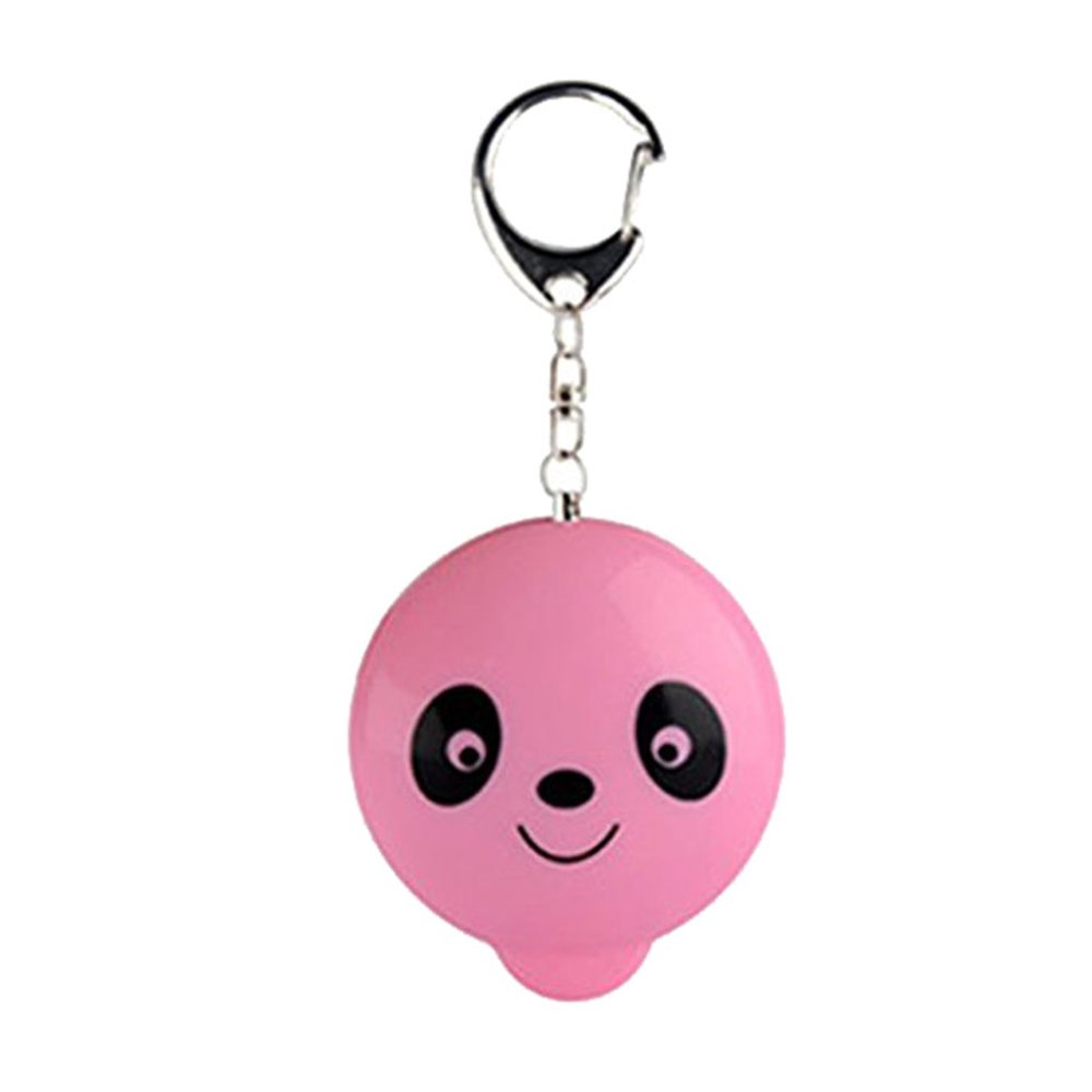 Alarme anti agression Panda rose pour femme et étudiante