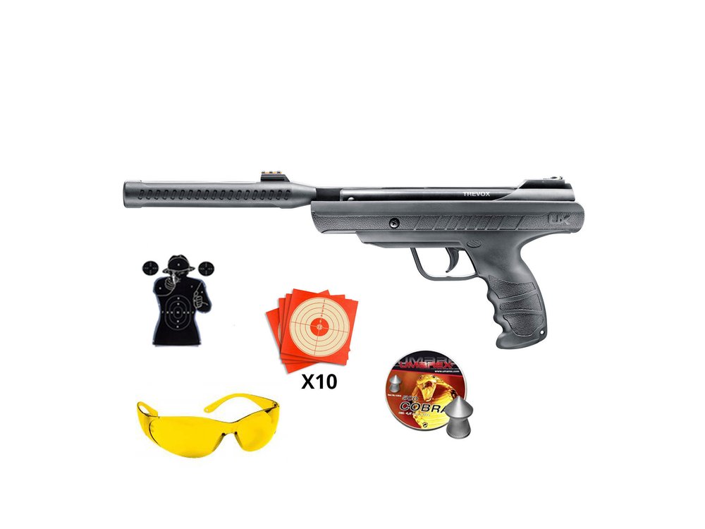 Pack pistolet UX Trevox Umarex 7,5 joules