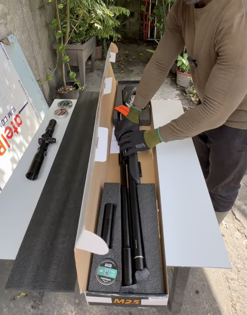 Unboxing Snowpeak M25