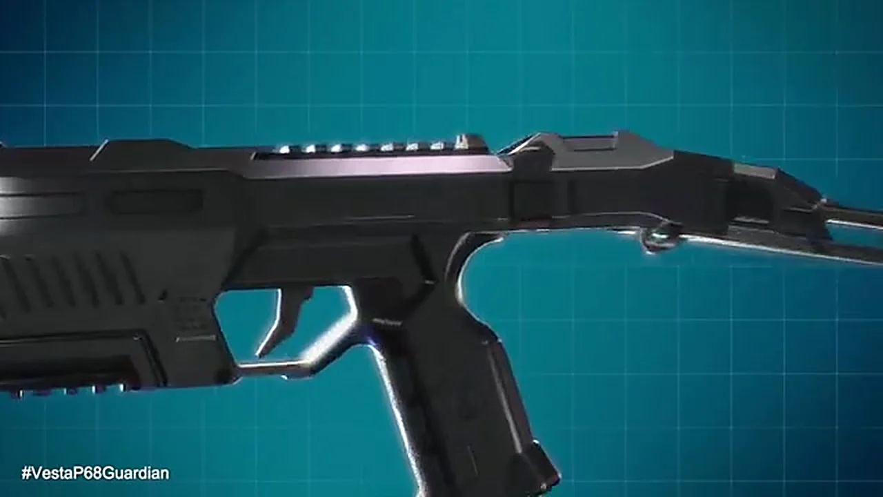 Le Vesta P68 Guardian converti en carabine avec le kit Vector