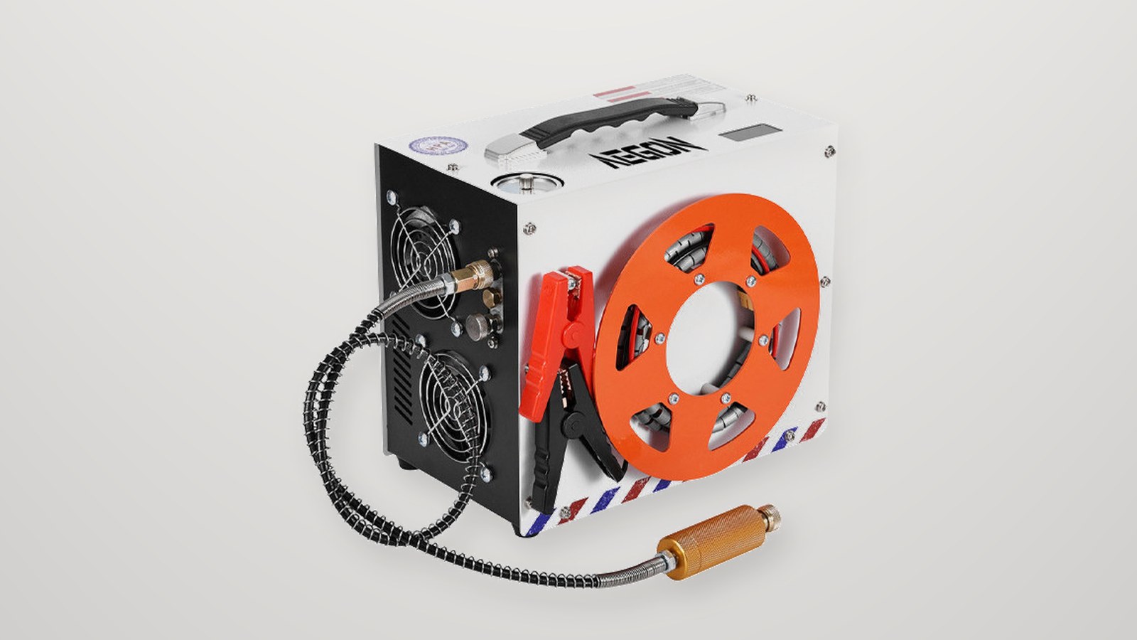 Compresseur PCP AEGON AirLine 300 bars, double alimentation 12 V et 220 V