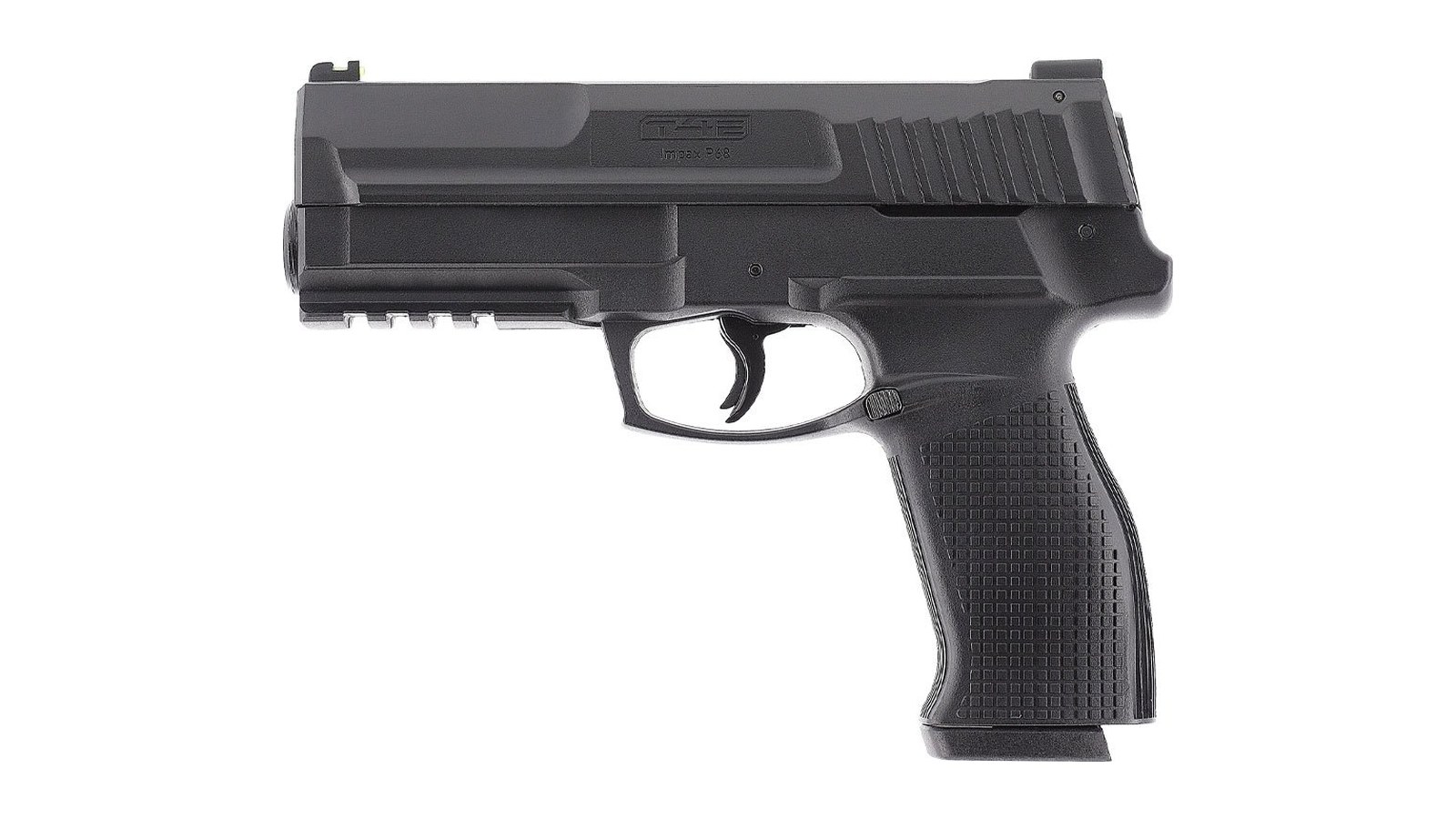 Umarex Impax P68 T4E vu de profil en entier, calibre .68
