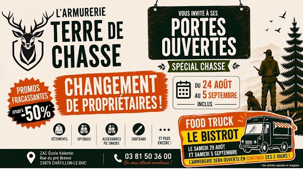 Photo armurerie Terre de Chasse a Châtillon-le-Duc - 3
