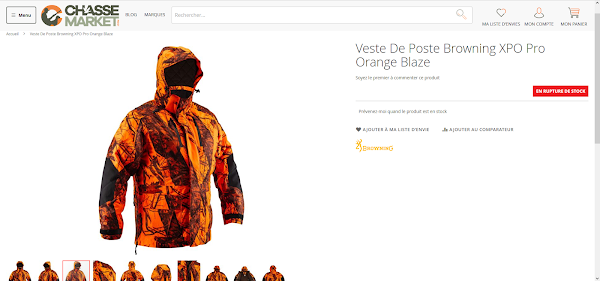 Photo armurerie Chassemarket – Armurerie en Ligne a Divion - 2